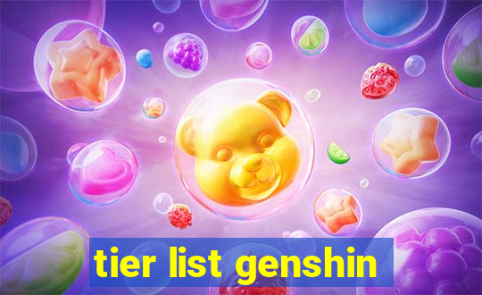 tier list genshin